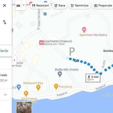 Apartments Mediteranea Башка Экстерьер фото